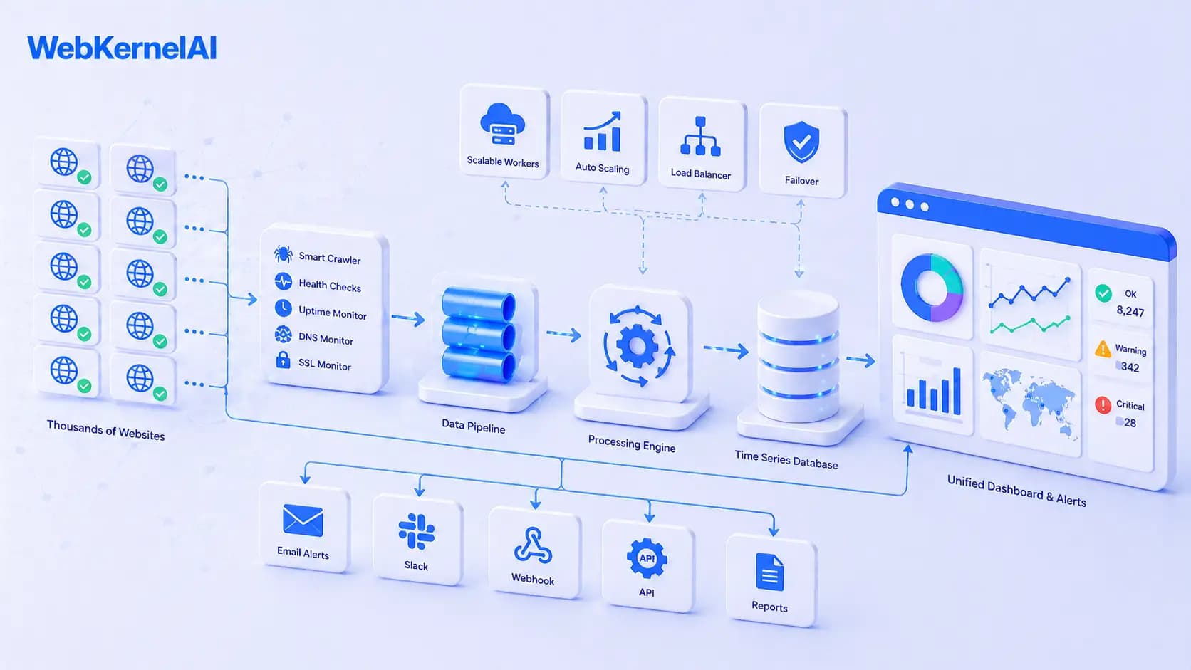 How to Monitor Thousands of Websites Efficiently