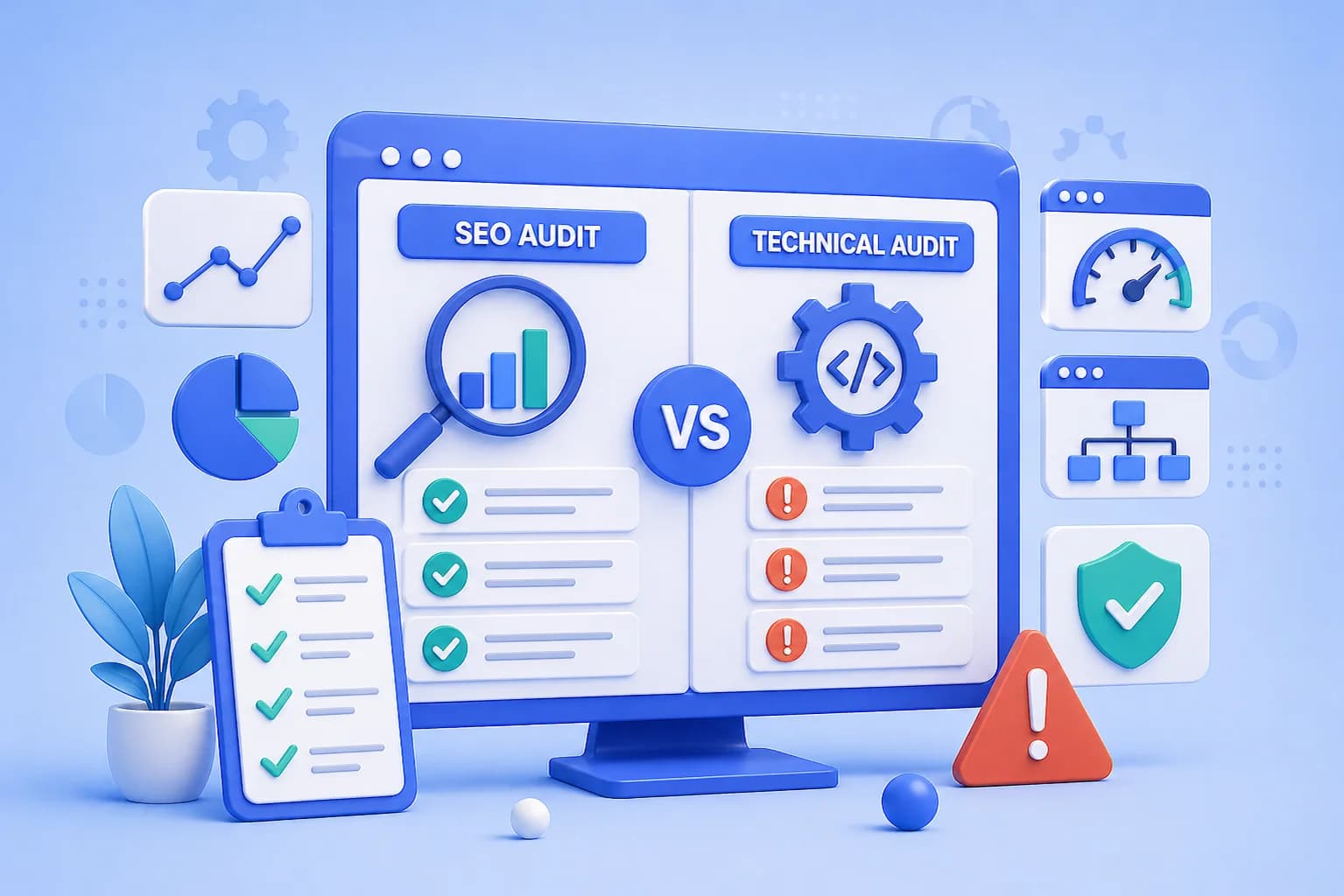 SEO Audit vs Technical Audit: What’s the Difference?