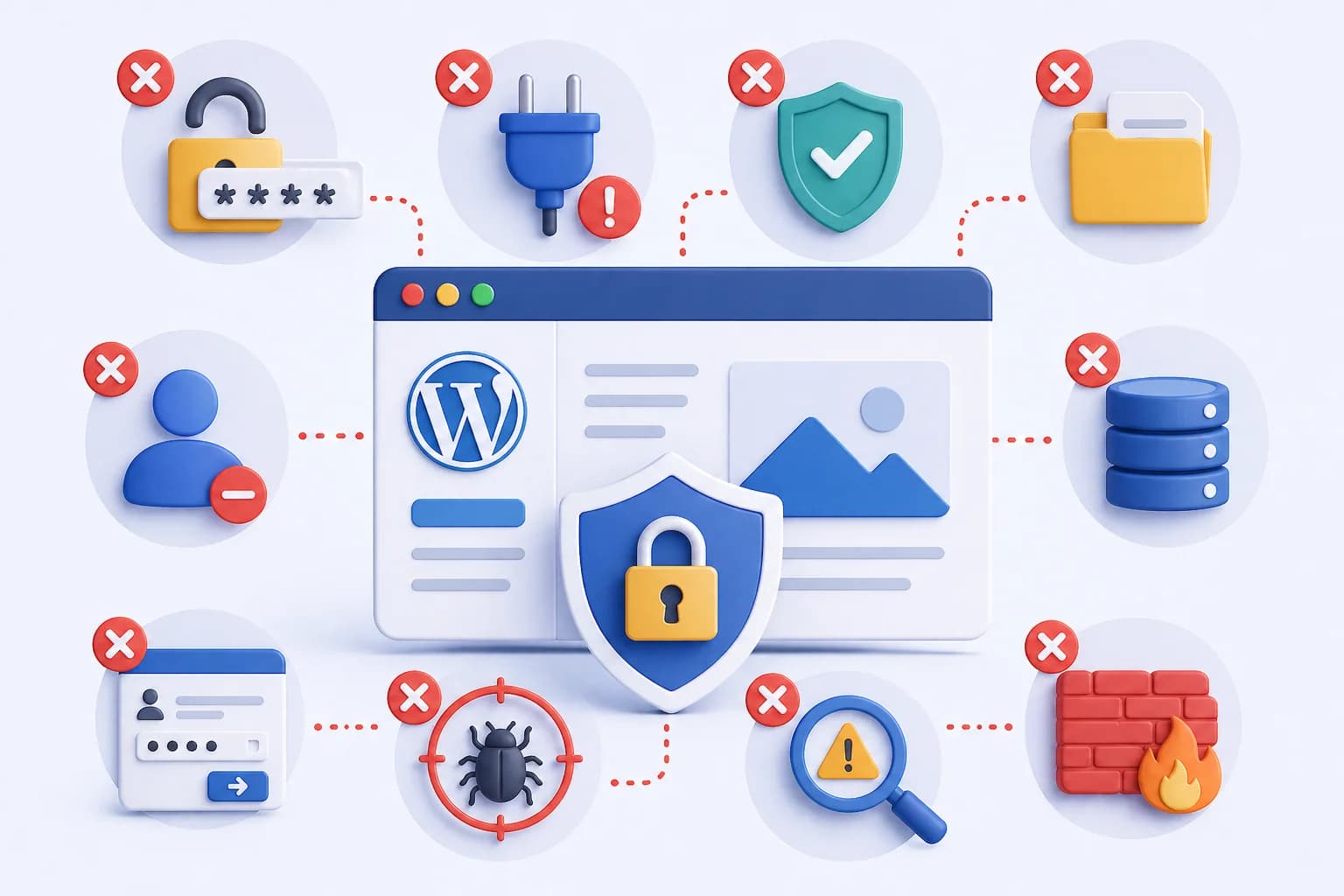 Top Security Mistakes in WordPress Websites