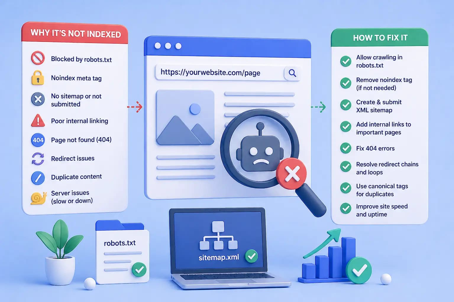 Why Your Website Isn’t Indexed (And How to Fix It)